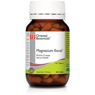 Oriental Botanicals Magnesium Excel 120t